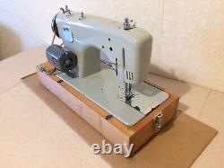 Jones Model L Heavy Duty Electric Sewing Machine with Instructions & Attachments