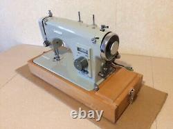 Jones Model L Heavy Duty Electric Sewing Machine with Instructions & Attachments
