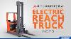 Jual Heavy Duty Electric Reach Truck Shigemitsu Handling Equipment