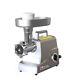 Kitchener Heavy Duty Stainless Steel Electric Meat Grinder/stuffer, 330-lbs/hr