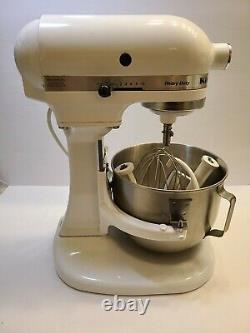 KitchenAid 5qt Mixer Heavy Duty Series With Bowl And Attachments