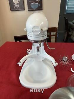 KitchenAid Model K5SS Heavy Duty 325 W 10-Speed 5-Qt Stand Mixer With Accessories