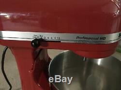 KitchenAid Professional HD Stand Mixer Red KG25H0XER HEAVY DUTY