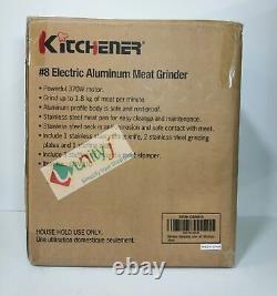 Kitchener Heavy Duty Commercial Grade Electric Stainless Steel High HP Meat