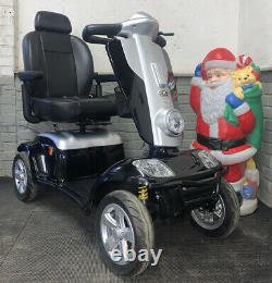 Kymco Maxi Class 3 8mph Electric Mobility Scooter All Terrain Black