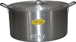 Large Heavy Duty Aluminium Cooking Stock Pot with Lids 4 Set