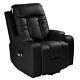 Leather Riser Recliner Electric Armchair Heat Massage Fabric Mobility Lift Chair