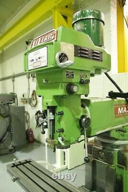 Lilian 5vh Turret Milling Machine Heavy Duty 40 Int Taper £4,950 + Vat