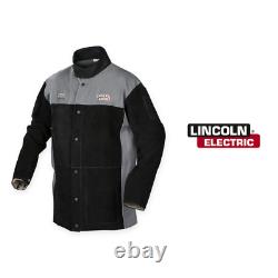 Lincoln Electric K4933-XL XVI Series Heavy Duty Split Leather FR Welding Jacket