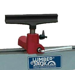 Lumberjack Bench Top Wood Turning Lathe 5 Speed with Heavy Duty Cast Bed 230V