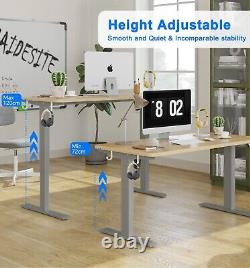 MAIDeSITe Height Adjustable Electric Standing Desk Frame Two-Stage Heavy Duty