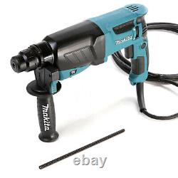 Makita HR2630 SDS Plus 3 Mode Rotary Hammer Drill 240V With Carry Case