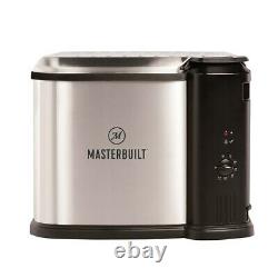 Masterbuilt Butterball XL 3-in-1 Electric Deep Fryer Boiler Steamer Cooker, 10L
