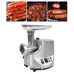 Meat Grinder Electric Heavy Duty Meat Mincer 2500W Sausage Stuffer Maker EU BG