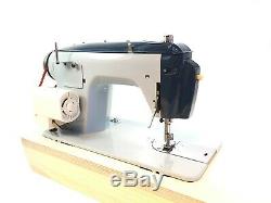 Metal Janome Semi Industrial Heavy Duty Zigzag Sewing Machine + Powerful Motor