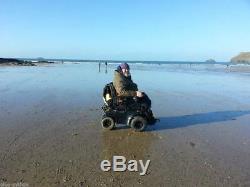 Meyra Optimus 2 RS offroad powerchair wheelchair all terrain snow sand mud