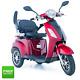 Mobility Scooter 900w 3 Wheeled Red Electric Mobility Scooters