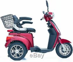 Mobility Scooter 900w 3 wheeled Red Electric Mobility Scooters