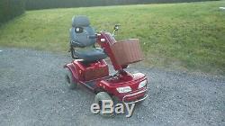 Mobility Scooter Red Shoprider Sprinter XL4 Bargain Good Batteries