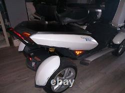 Mobility scooter tga vita white 2 speed full suspension electric mobility scoote