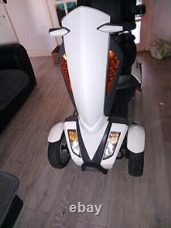 Mobility scooter tga vita white 2 speed full suspension electric mobility scoote