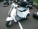 New 3 Wheeled 60v100ah 800w Electric Mobility Scooter In White Green Power