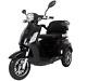 New 3 Wheeled Black Zt500 20ah 500w Electric Mobility Scooter Led Display + Gift