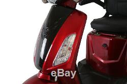 NEW 3 Wheeled RED ZT500 20AH 500W Electric Mobility Scooter LED Display