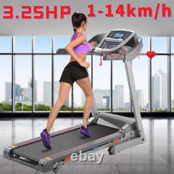 NEW Electric Treadmill Heavy Duty 3.0HP Motorised Folding Running Machine Cardio