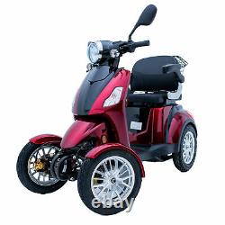 New 4 Wheeled Electric Mobility Scooter 900W MOTOR 60V Battery -FREE UK DELIVERY