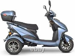 New EWheels EW-10 Sport 3-Wheel Mobility Scooter Blue