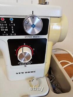 New Home 632 Upholstery Leather Fabric Semi Industrial Heavy Duty Sewing Machine