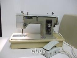 New Home Electric Sewing Machine with foot pedal Model 535 Heavy Duty