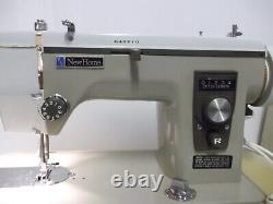 New Home Electric Sewing Machine with foot pedal Model 535 Heavy Duty