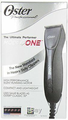 Oster Model One Hair Clipper 10 foot power cord Heavy duty clippers Sealed motor