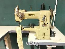 Pfaff Walking Foot Cylinder Arm Heavy Duty Industrial Sewing Machine For Leather