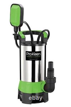 Pro-Kleen Submersible Electric Water Pump 1100w 5M Heavy Duty Hose Clean Dirty
