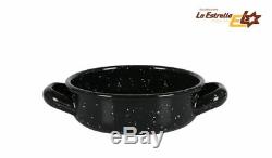 Professional Spanish ENAMELED STEEL Paella Pan PANS Heavy Duty ALL SIZES