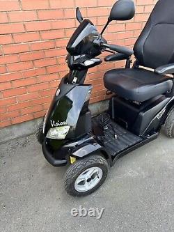 Rascal Vision HEAVY DUTY 8mph Mobility Scooter Black NEARLY NEW