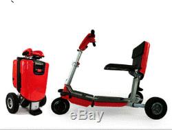 Red Freedom Rider F2 3 Wheel Folding Mobility Scooter Like The Atto