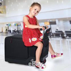 Rideable Electric Suitcase Scooter Motor Wheel 16 km/h Travel Carry Luggage Case