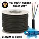 Rubber Cable 3 Core 2.5mm Ho7rn-f Heavy Duty Camping Pond Outdoor Site Extension