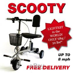 SCOOTY Fold & Go Super Lightweight Folding Mobility Scooter