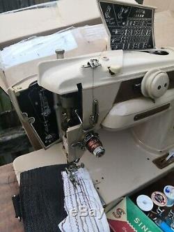 SINGER 401G Heavy Duty Upholstery and fabri Sewing Machine Multi Stitch