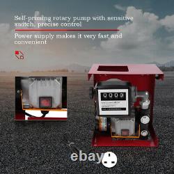 Self Priming Electric Oil Pump Transfer Fuel Oil Diesel 60L/Min 230V -Heavy Duty