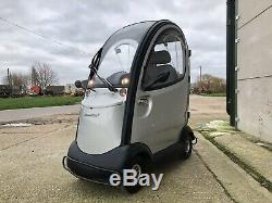 Shoprider Traveso Electric Mobility Scooter Cabin Car 8 Mph, Fully Enclosed