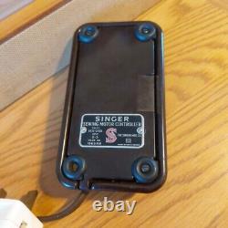 Singer 185K Sewing Machine Vintage Heavy Duty Electric Light Pedal. Tested Works