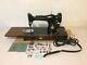 Singer 201k Heavy Duty Electric Sewing Machine 1948 Ee671650 Good Condition
