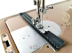 Singer 306K Semi Industrial Heavy Duty Zigzag Sewing Machine + New Motor