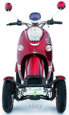 Spectacular Electric Mobility Scooter RED 60V100AH 800W FREE ENGINEERED DELIVERY